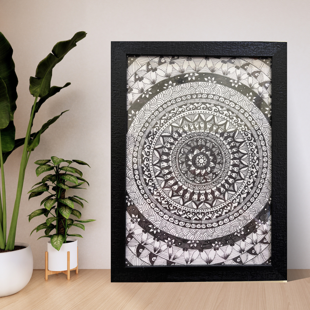 SoulCircles – Mandala Art Handmade (A4 Size)