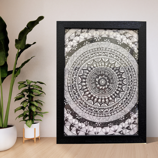 SoulCircles – Mandala Art Handmade (A4 Size)